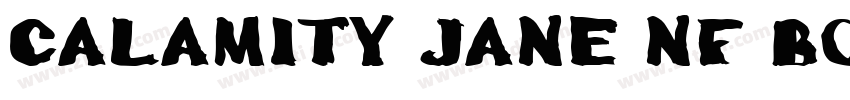 CALAMITY JANE NF BOL字体转换
